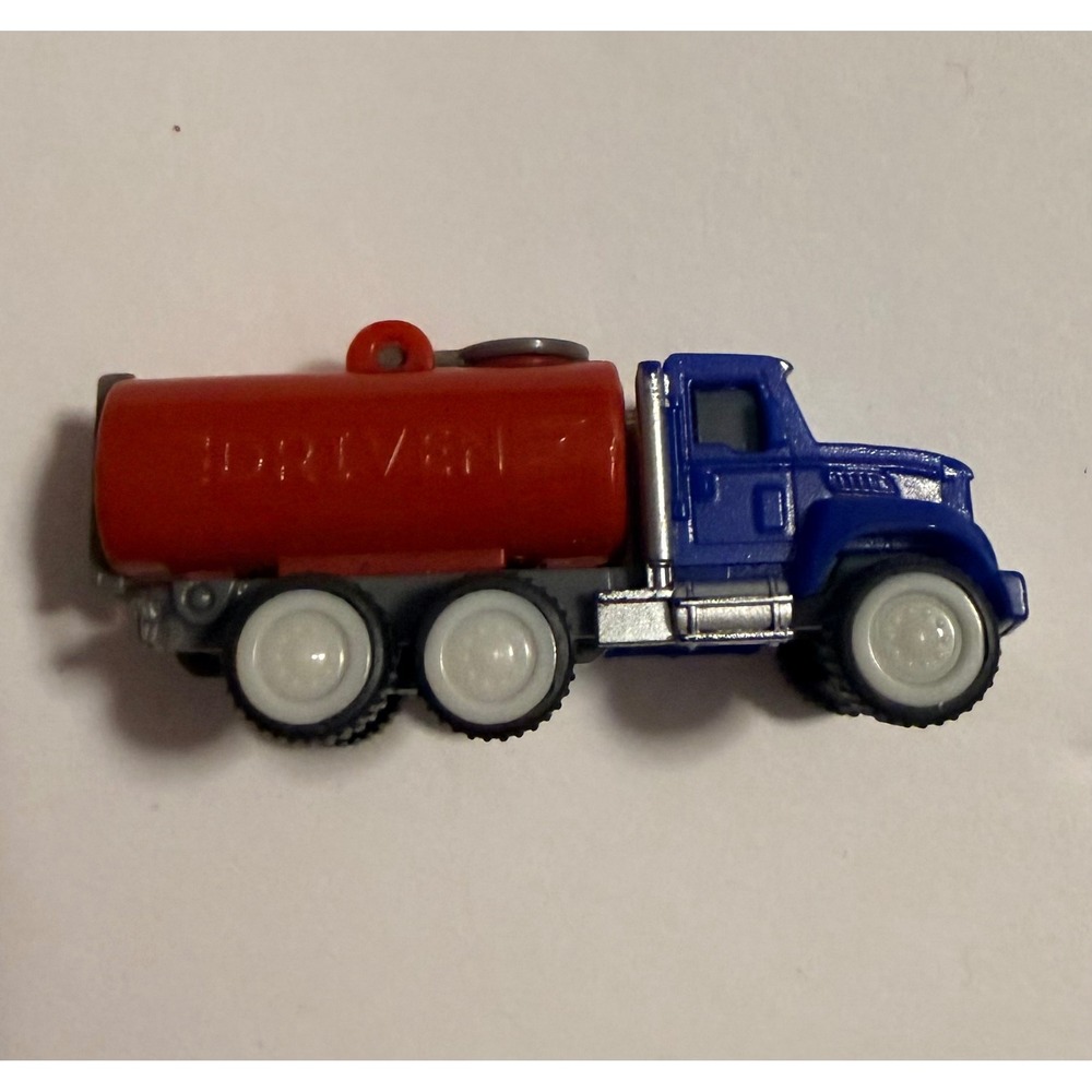 Driven by‎ Battat Pocket Series Micro Tanker Truck Blue and Red Toy Vehicle